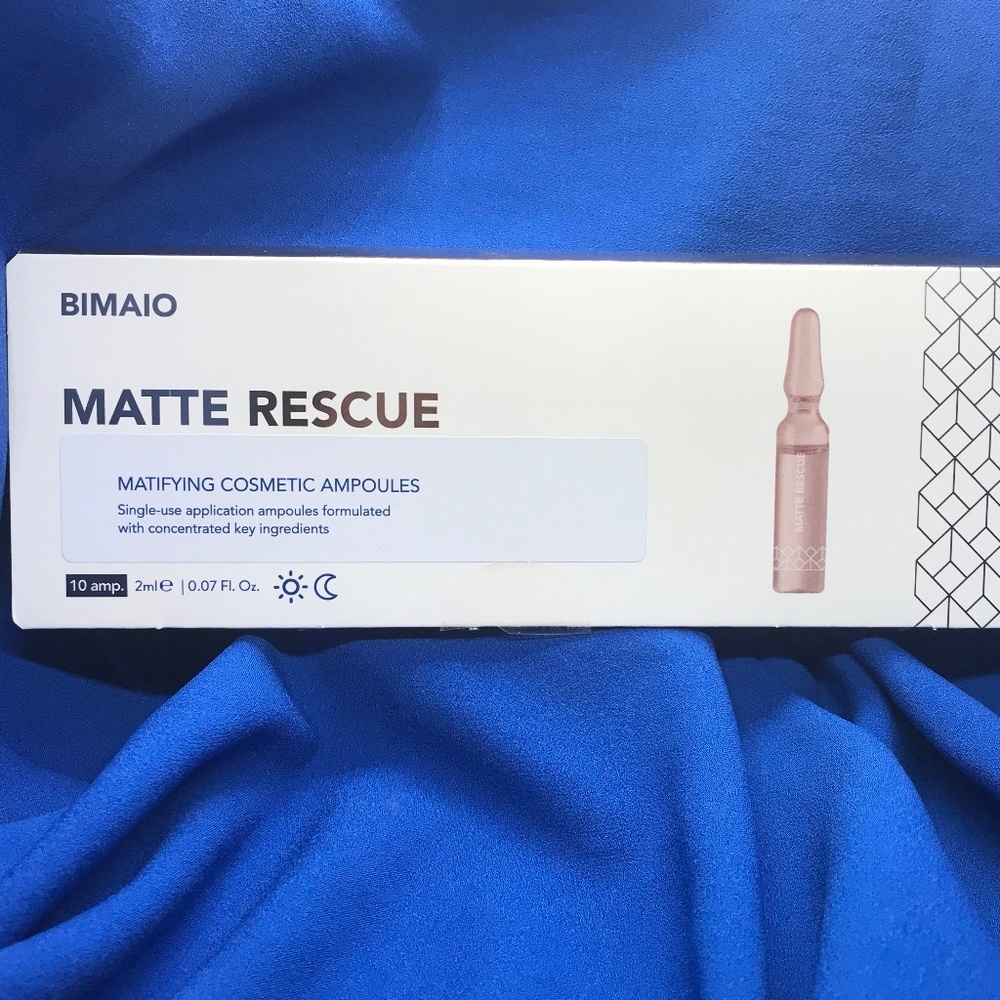 ❤️ 🆕 Bimaio Matte Rescue Mattifying Ampoules - Picture 3 of 5